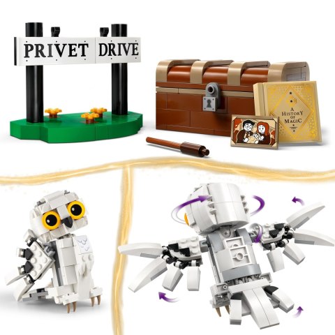 Lego Harry Potter 76425 Hedwiga - 336 Elementów, Wizyta Na Privet Drive 4