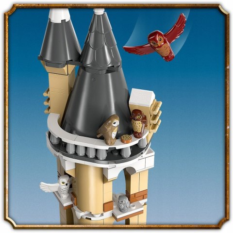Lego Harry Potter 76430 - Sowiarnia W Hogwarcie, 3 Minifigury, 5 Sów Zabawa