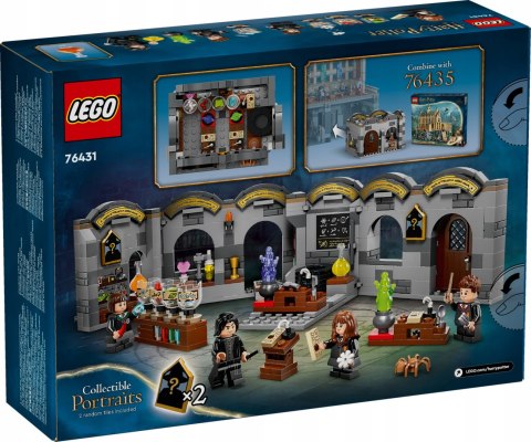 Lego Harry Potter 76431: Klasa Do Eliksirów, 4 Minifigury, 397 Elementów 8+