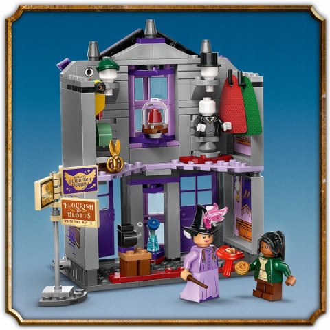 Lego Harry Potter 76439: Sklepy Ollivandera I Madame Malkin, 6 Minifigurek