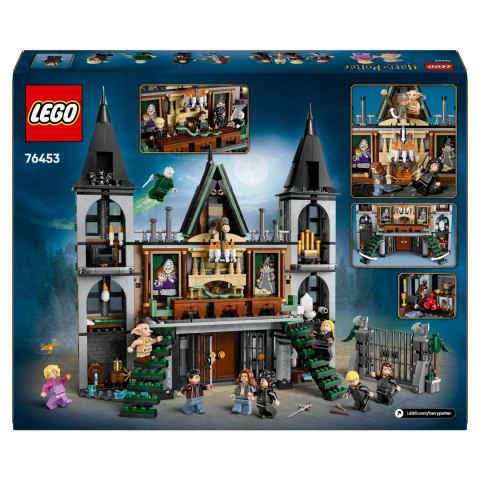 Lego Harry Potter Dwór Malfoyów 1601 Części, 9 Minifigurek - Dla Dzieci