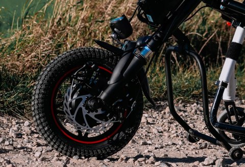 Napęd Elektryczny Techlife W1 Przystawka Do Wózków Inwalidzkich 350W 30Km