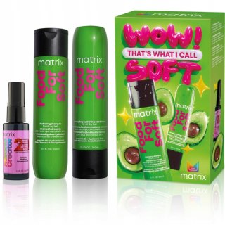 Zestaw Prezentowy Matrix Food For Soft - Nawilżający Szampon, Odżywka Spray