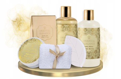 Aurora Zestaw Kosmetyków Do Kąpieli: Szampon, Balsam, Peeling, Sół Oriental
