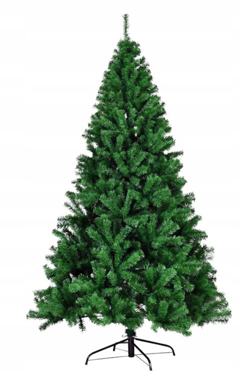 Choinka Sztuczna 210 Cm Naturalna 130 Cm + Metalowy Stojak, Realistyczny