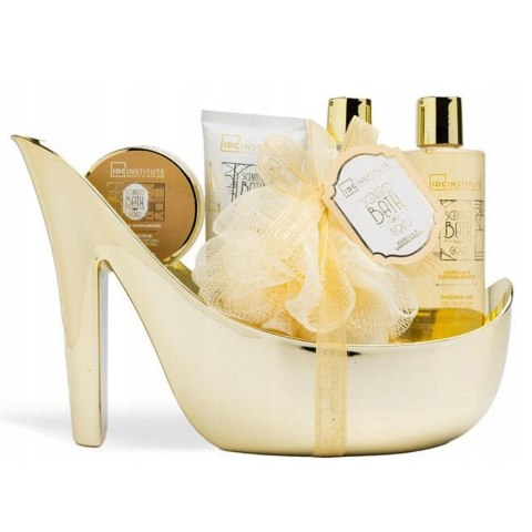 Elegancki Zestaw Kosmetyków Spa - Żel, Balsam, Krem, Peeling, Myjka, Kokos