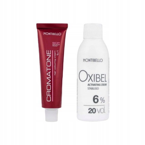 Farba Montibello Cromatone 60Ml + Aktywator Oxibel 6% - Kolor I Pielęgnacja