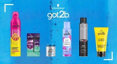Got2b Glued Spray Utrwalający 2X300ml - Kosmiczna Moc, Dyfuzor, Pantenol