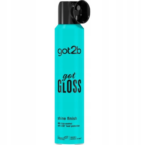 Got2b Gotgloss Nabłyszczający Spray 48H Puszenie Ochrona 230°C Wegański