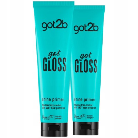 Got2b Gotgloss Primer 150Ml X2 Nabłyszczący Krem, 230°C I Kontrola Pushenia