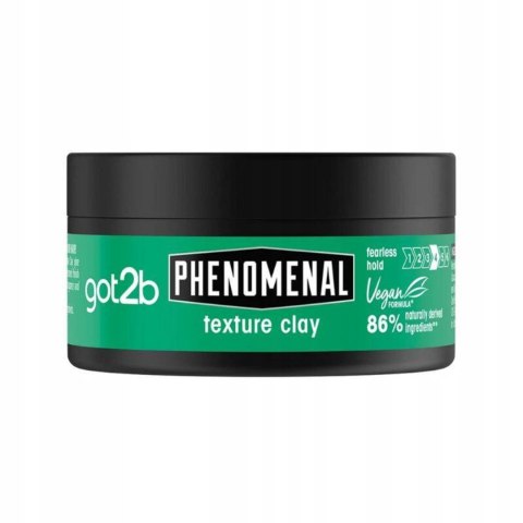 Got2b Texture Clay Pasta 2X100ml - Matowe Układanie Włosów Dla Mężczyzn
