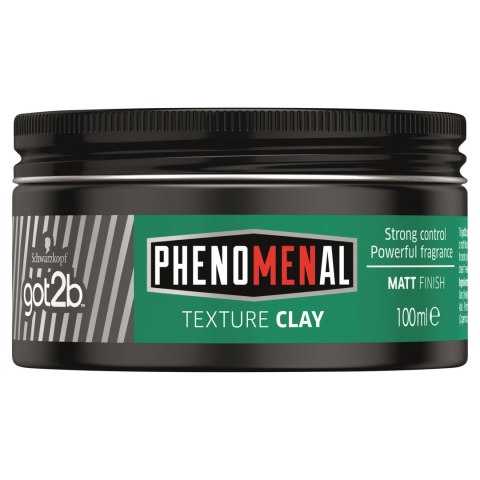 Got2b Texture Clay Pasta 2X100ml - Matowe Układanie Włosów Dla Mężczyzn