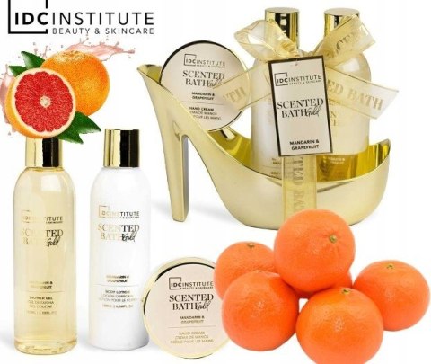 Idc Luksusowy Zestaw Spa: Żel 180Ml, Balsam 180Ml, Krem 50Ml - Prezent