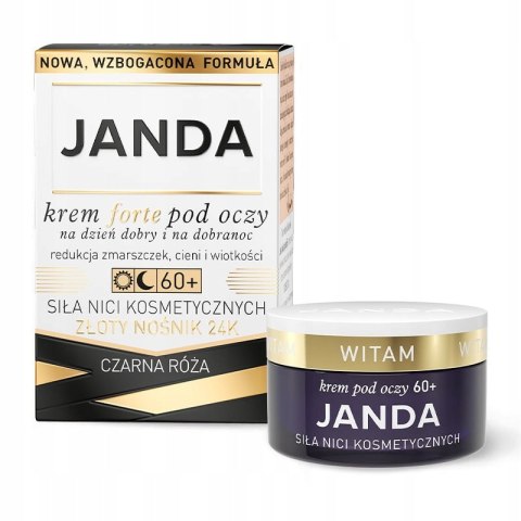 Janda Kremy 60+ Z Niciami Kosmetycznymi: Dzien, Noc I Pod Oczy Lifting