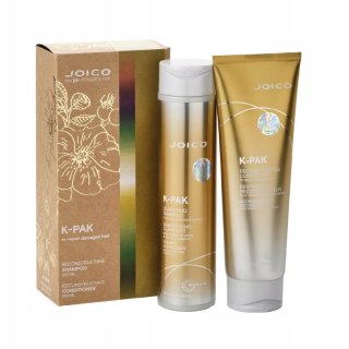 Joico K-Pak Szampon 300Ml + Odżywka 250Ml Hologram - Odbudowa+Nawilż Włosów