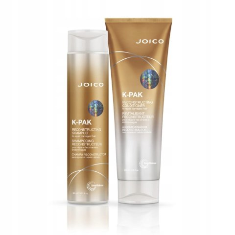 Joico K-Pak Szampon 300Ml + Odżywka 250Ml Hologram - Odbudowa+Nawilż Włosów