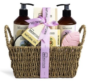 Kosz Zestaw Prezentowy Spa Idc Natural Oil - Kosmetyki Ciała I Kąpieli