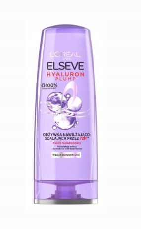 L'OrÉAl Elseve Hyaluron Plump Odżywka Nawilżająco-Scalająca 3X200ml 72H