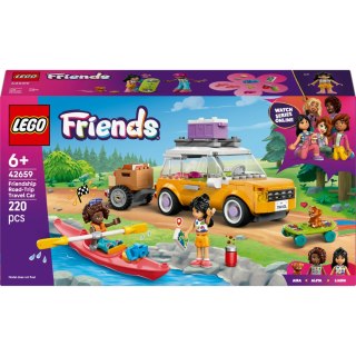 Lego Friends 42659 - Samochodowa Wycieczka Z Mini-Laleczkami I Szczeniakiem