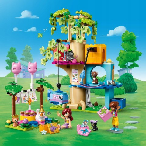 Lego Friends 42666: Kocie Urodziny I Domek Na Drzewie, 321-Klockowy Zestaw
