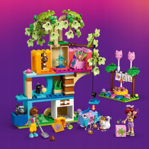 Lego Friends 42666: Kocie Urodziny I Domek Na Drzewie, 321-Klockowy Zestaw