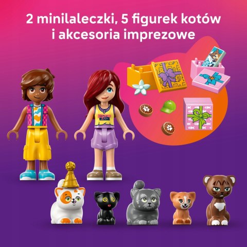 Lego Friends 42666: Kocie Urodziny I Domek Na Drzewie, 321-Klockowy Zestaw