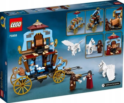 Lego Harry Potter 75958 - Powóz Z Beauxbatons 430 Elementów 4 Minifigurki