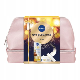 Nivea Q10 Elegance Zestaw Przeciwzmarszczkowy Ujędrniający Krem+Serum