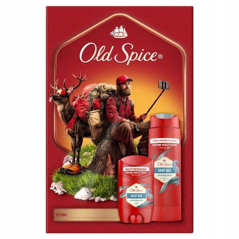 Old Spice Deep Sea Zestaw Prezentowy Dla Niego, Dezodorant 50Ml/Żel 250Ml