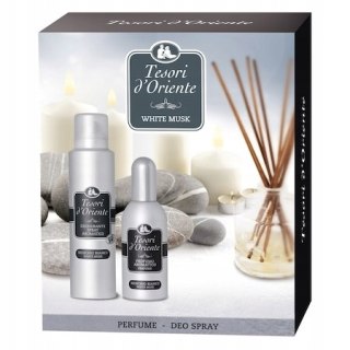 Perfumy I Dezodorant Tesori Białe Piżmo, Zestaw Prezentowy 100Ml+150Ml