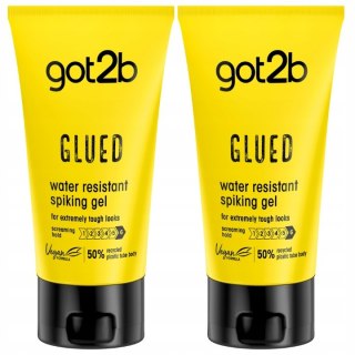 Schwarzkopf Got2b Glued 2X150ml - Wodoodporny Klej, Ekstremalne Utrwalenie