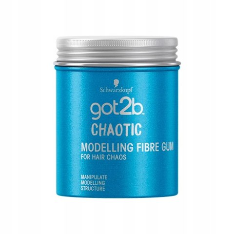 Schwarzkopf Got2b Włóknista Guma Do Stylizacji Chaotic 2X100ml - Mocne