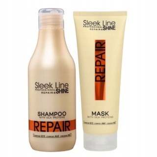 Stapiz Repair: Kompleksowa Odbudowa Włosów Szampon 300Ml + Maska 250Ml