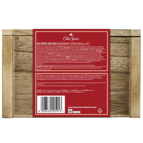 Zestaw Kosmetyków Old Spice Treasure Chest - Dezodorant, Żel Oraz Balsam