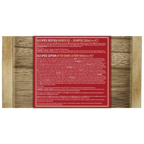 Zestaw Kosmetyków Old Spice Treasure Chest - Dezodorant, Żel Oraz Balsam