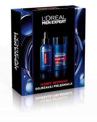 Zestaw Prezentowy L'OrÉAl Men Expert Power Age Krem I Serum Rewitalizujący