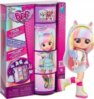 Cry Babies Bff Lalka Jenna 15Cm Ruchome Ciało 9 Akcesoriów Modny Wybiór