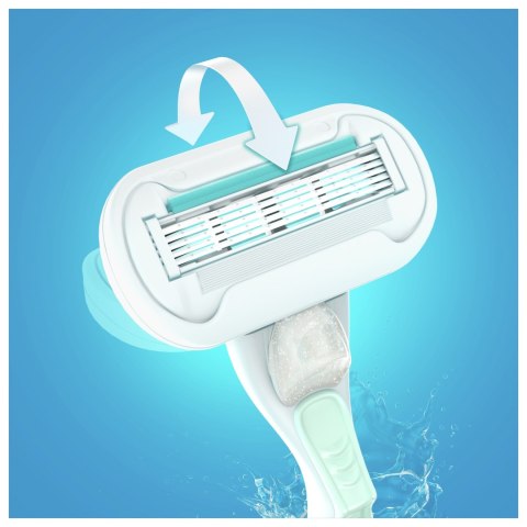 Gillette Zestaw Venus 3 Ostrza, Wkłady Nawilżające I Kosmetyczka Golenie