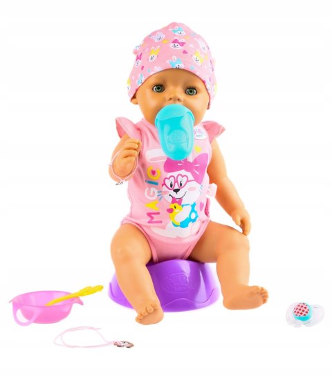 Interaktywna Lalka Baby Born Dziewczynka 43 Cm - Picie, Płacz, I Nocnik