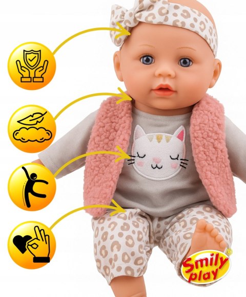 Interaktywna Lalka Bobas 32 Cm - Mówi, Śpiewa, Dwujęzyczna Naukowa (Pl/Eng)
