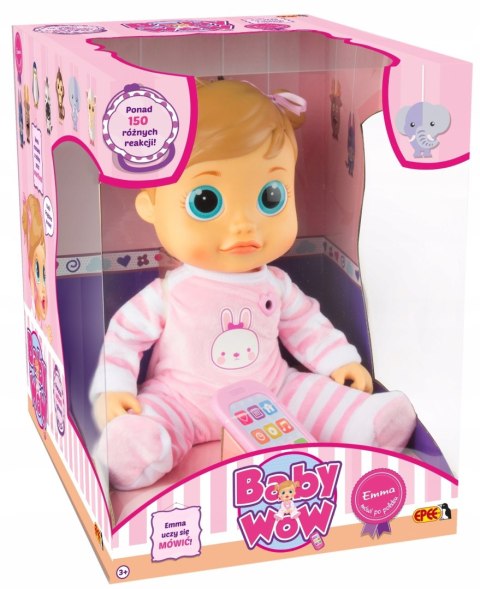 Interaktywna Lalka Emma Z Głosem I Smartfonem 38Cm Dla Dzieci Od 3 Lat
