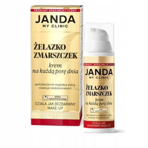 Janda Zestaw Gold C Premium Krem I Żelazko Zmarszczek - Odmlodzenie Skóry