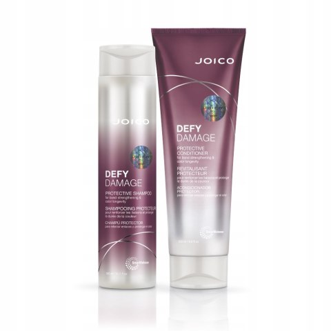 Joico Defy Damage Zestaw Szampon+Odżywka Do Włosów Zniszczonych + Scrunchie