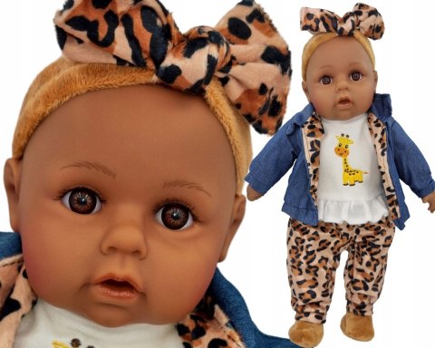 Lalka Bobas 45 Cm Mówi I Śpiewa Po Polsku Z Realnym Wyglądem + Smoczek