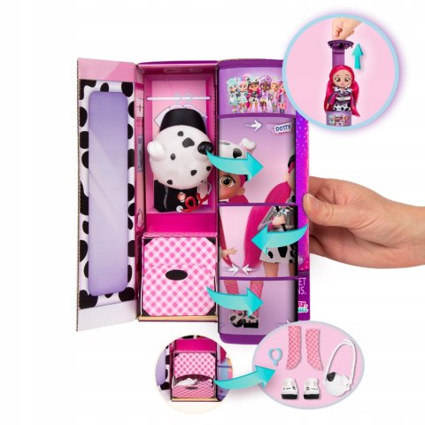 Lalka Cry Babies Dotty Bff 20Cm Ruchome Ciało, Garderoba I Modne Akcesoria