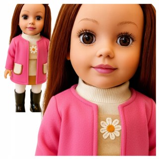 Lalka Interaktywna 47 Cm - Mówi, Śpiew, Uczy Angielski, Premium Happy Kiddo