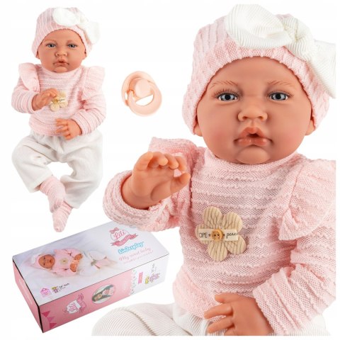 Lalka Interaktywna Lili 41Cm, Realistyczny Bobas, Mówi, Płacze I Gawori