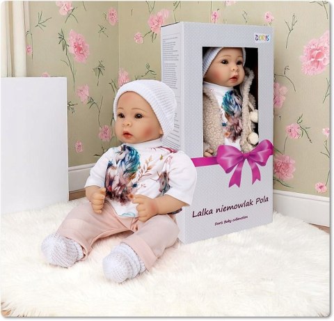 Lalka Interaktywna Pola 40Cm - Mówi I Śpiewa, Z Pampersami I Butelkami