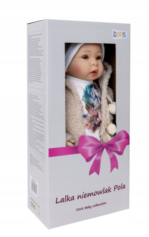Lalka Interaktywna Pola 40Cm - Mówi I Śpiewa, Z Pampersami I Butelkami