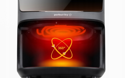 Frytkownica Beztłuszczowa Eldom FR45, 1500W, 4.2L, 8 Programów